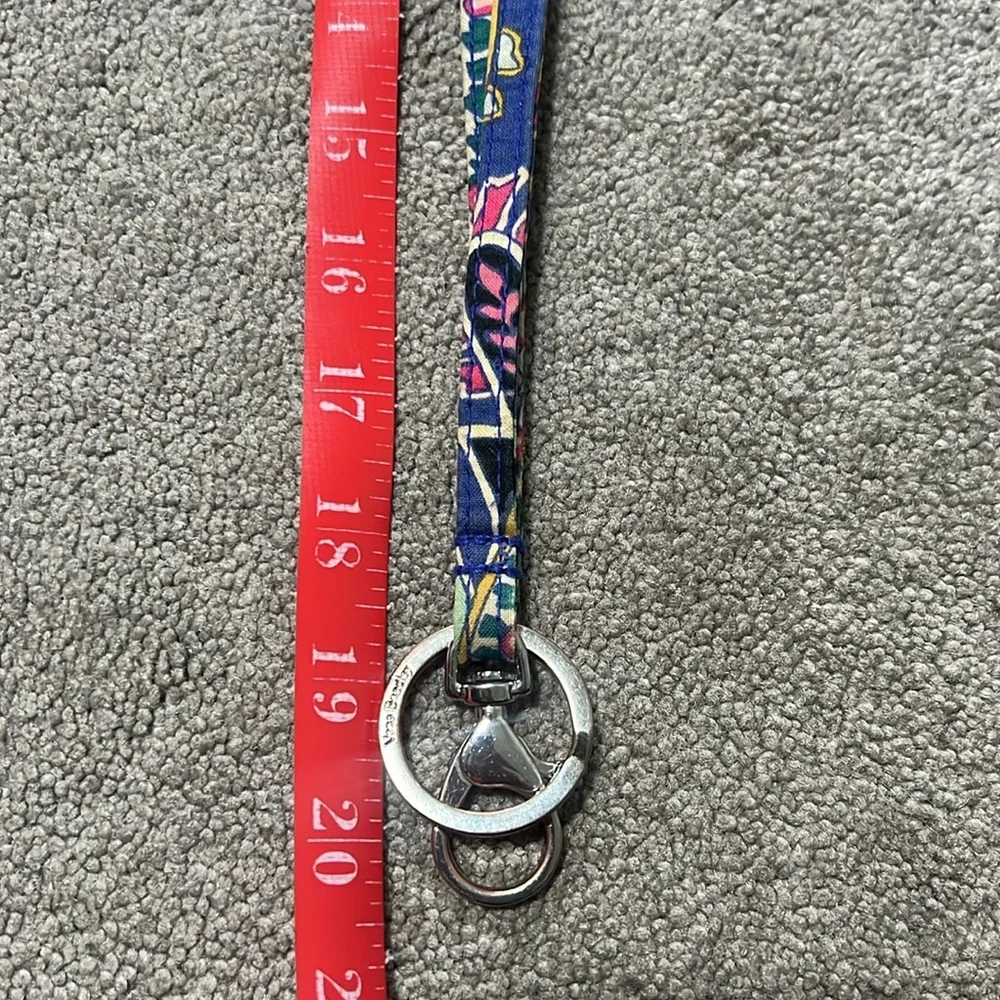 Vera Bradley Lanyard Keychain Clip Closure